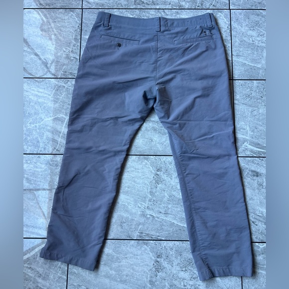 Under Armour Men’s Grey Golf Pants 38 X 30 Lightweight Polyester - Picture 6 of 7